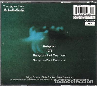 CDs de m&uacute;sica: Rubycon- 0724384006327