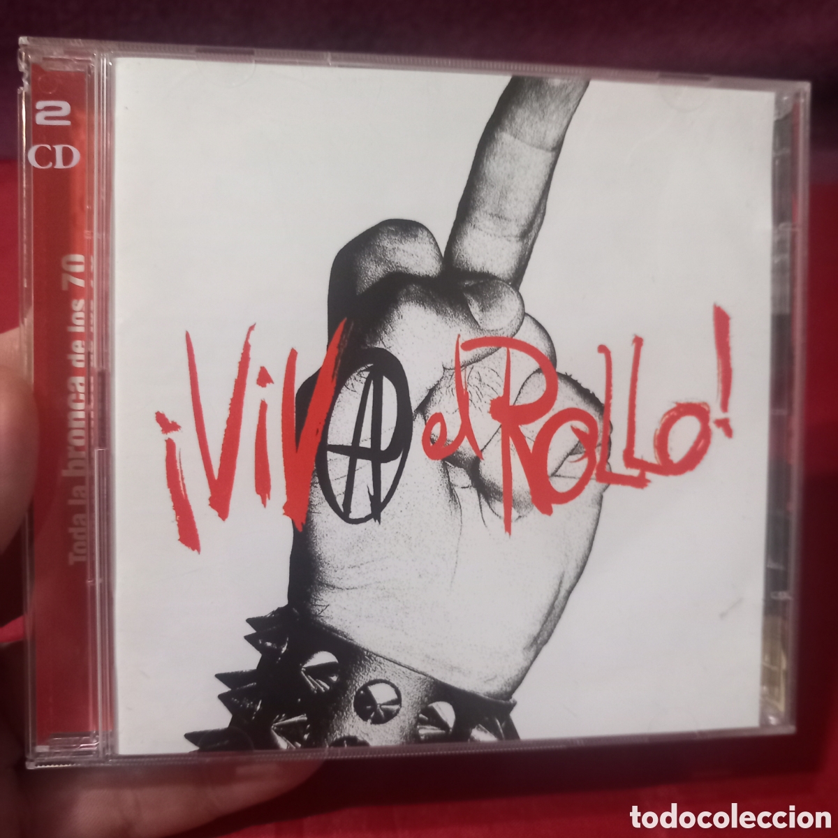 Musik-CDs: CD DOBLE VIVA EL ROLLO/TODA LA BRONCA DE LOS 70's/TRIANA+LE&Ntilde;O+KAKA DE LUX+BARON ROJO+&Ntilde;U(EXCELENTE )