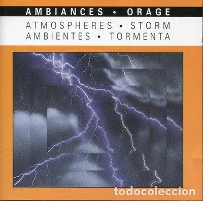 CDs de m&uacute;sica: Ambiances: Orage- 3298490062043