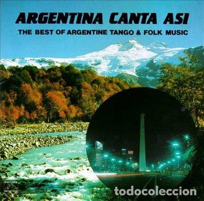 CDs de m&uacute;sica: Argentina Canta Asi: The Best of Argentine Tango & Folk Music- 0042283202023