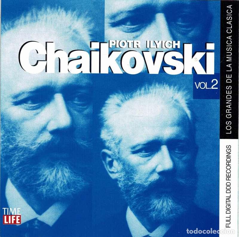 CDs de m&uacute;sica: Los Grandes de la M&uacute;sica Cl&aacute;sica. Piotr Ilvich Chaikovski Vol 2. CD
