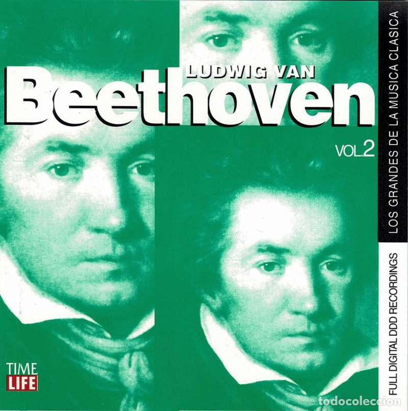 CDs de m&uacute;sica: Los Grandes de la M&uacute;sica Cl&aacute;sica. Ludwig van Beethoven Vol 2. CD