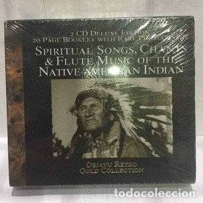 CDs de m&uacute;sica: Spiritual Songs, Traditional Chants & Flute Music Of The American Indian- 0076119403124