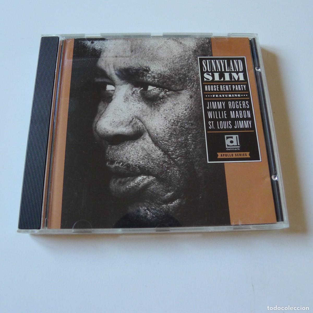 CDs de m&uacute;sica: Sunnyland Slim Featuring Jimmy Rogers, Willie Mabon, St. Louis Jimmy &ndash; House Rent Party CD