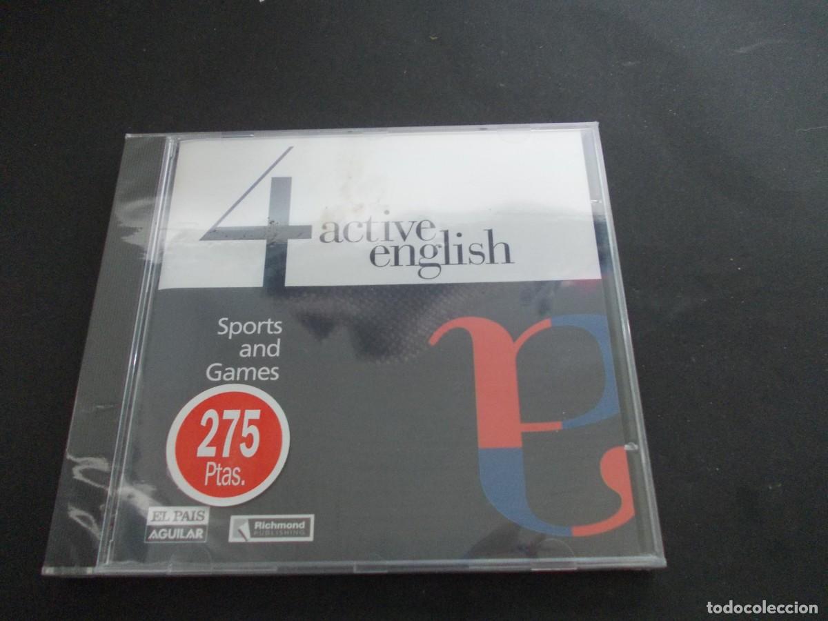 Music CDs: Cd Rom Active English 4 Sports And Games Diario El Pais Grupo Santillana Windows Curso De Ingles