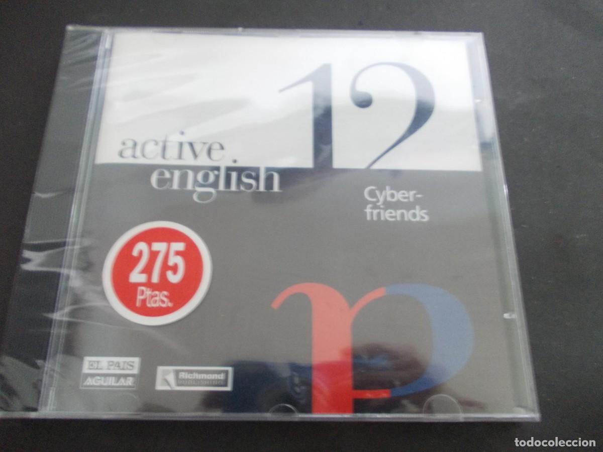 CDs de Musique: CD-ROM Active English 12 Cyber-friends nuevo precintado El Pa&iacute;s Aguilar Richmond Ingles