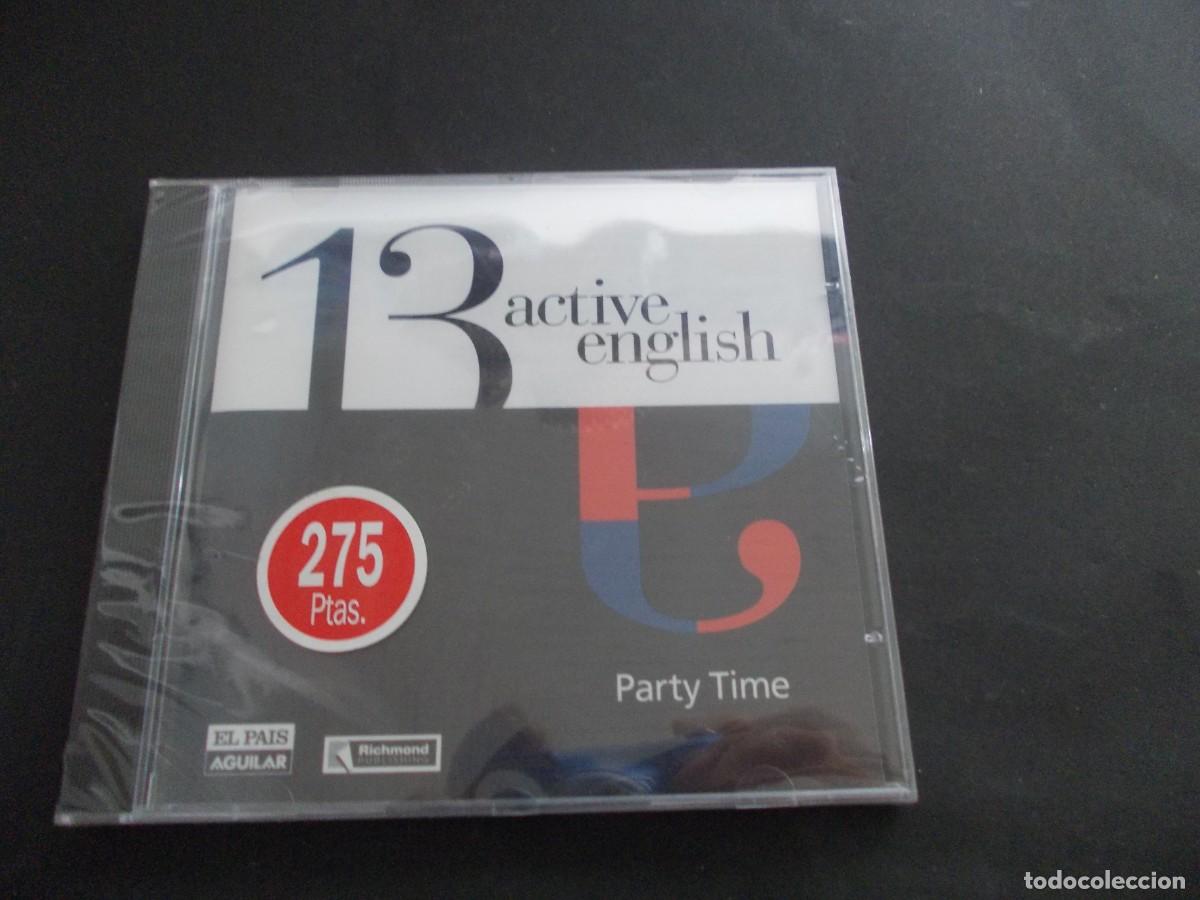 CDs de Musique: CD-ROM Active English 13 Party Time nuevo precintado El Pa&iacute;s Aguilar Richmond Ingles
