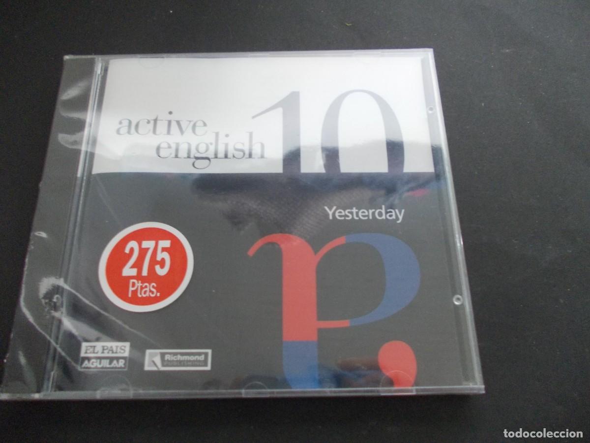 CDs de Musique: CD-ROM Active English 10 Yesterday nuevo precintado El Pa&iacute;s Aguilar Richmond Ingles