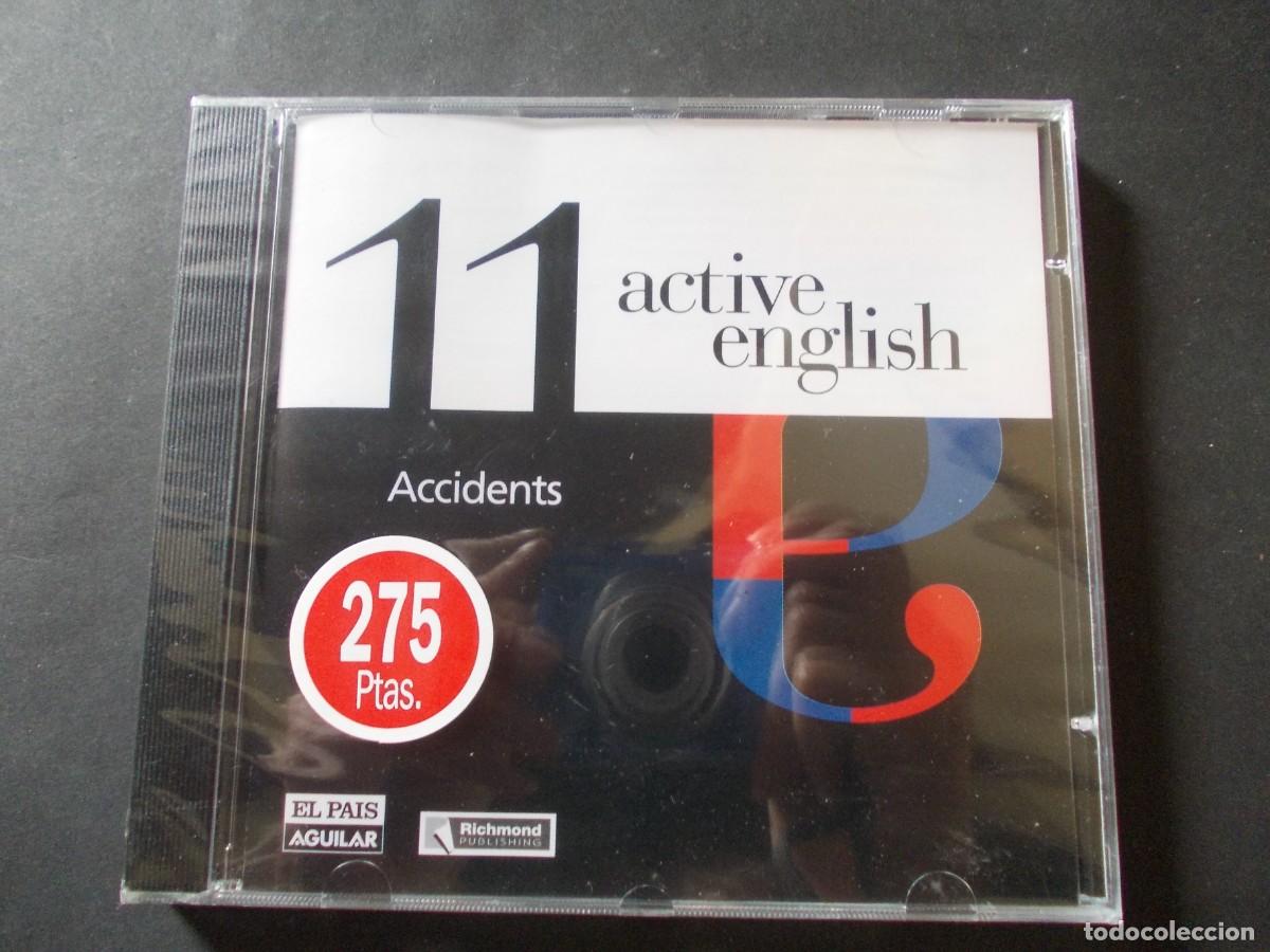 Music CDs: CD-ROM Active English 11 Accidents El Pa&iacute;s Aguilar Richmond 2000 interactivo Windows ingl&eacute;s