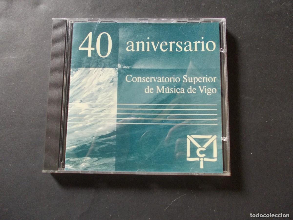 CD de M&uacute;sica: 40 Aniversario Conservatorio Superior de M&uacute;sica de Vigo Bolobolo Producciones 1997 recital gallego
