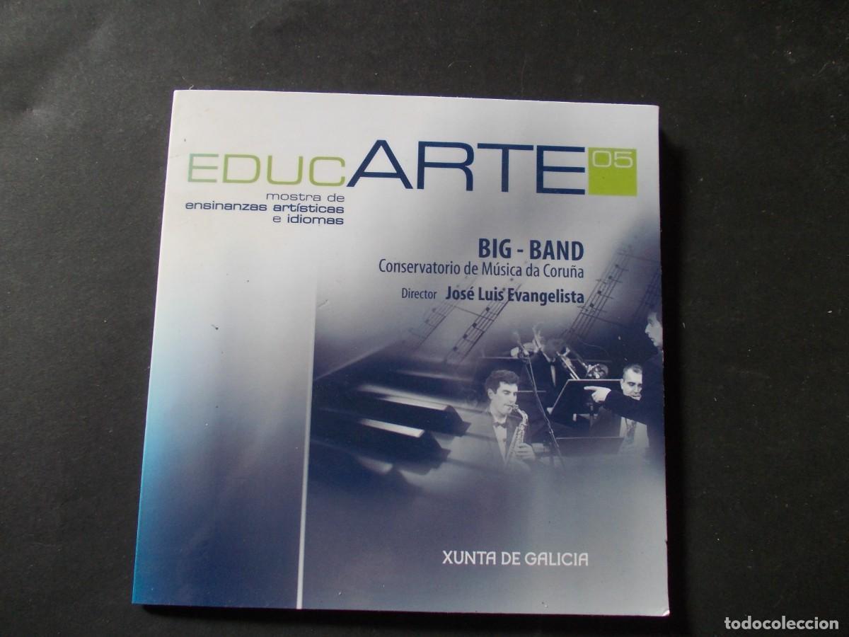 CD de M&uacute;sica: CD EducArte 05 Big Band Conservatorio de M&uacute;sica da Coru&ntilde;a Xunta de Galicia Jos&eacute; Luis Evangelista jaz