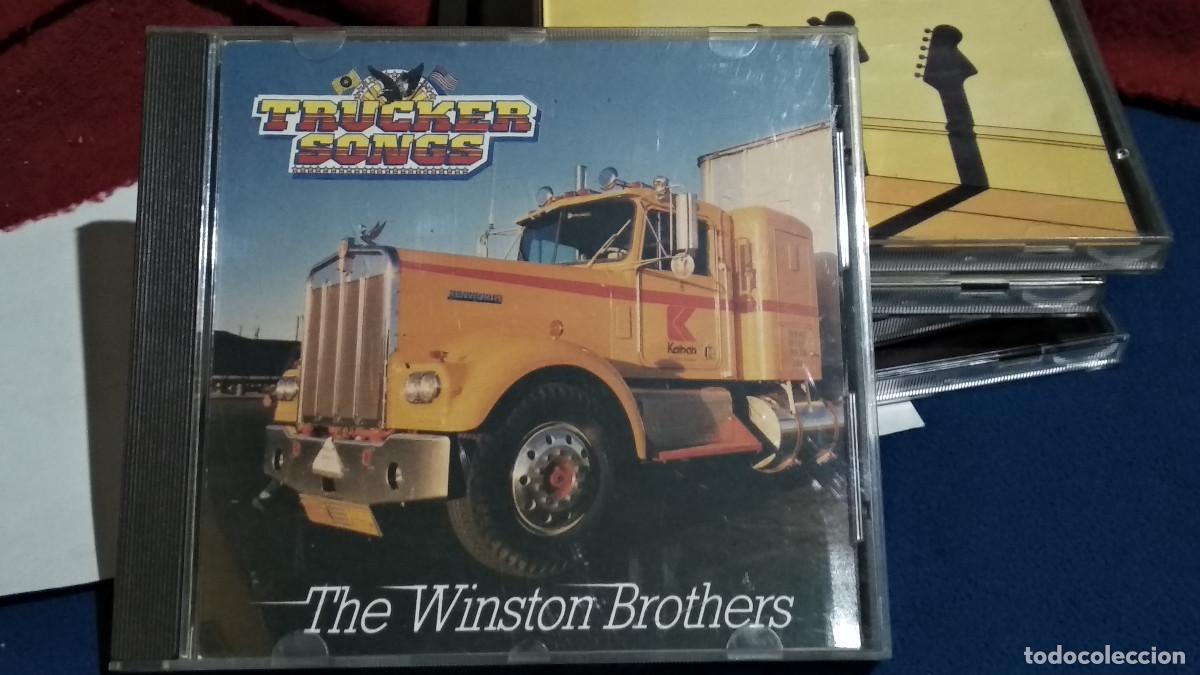 CD de M&uacute;sica: The Winston Brothers &ndash; Trucker Songs - CD 1985 Bridge / COUNTRY ROCK - EN PERFECTO ESTADO