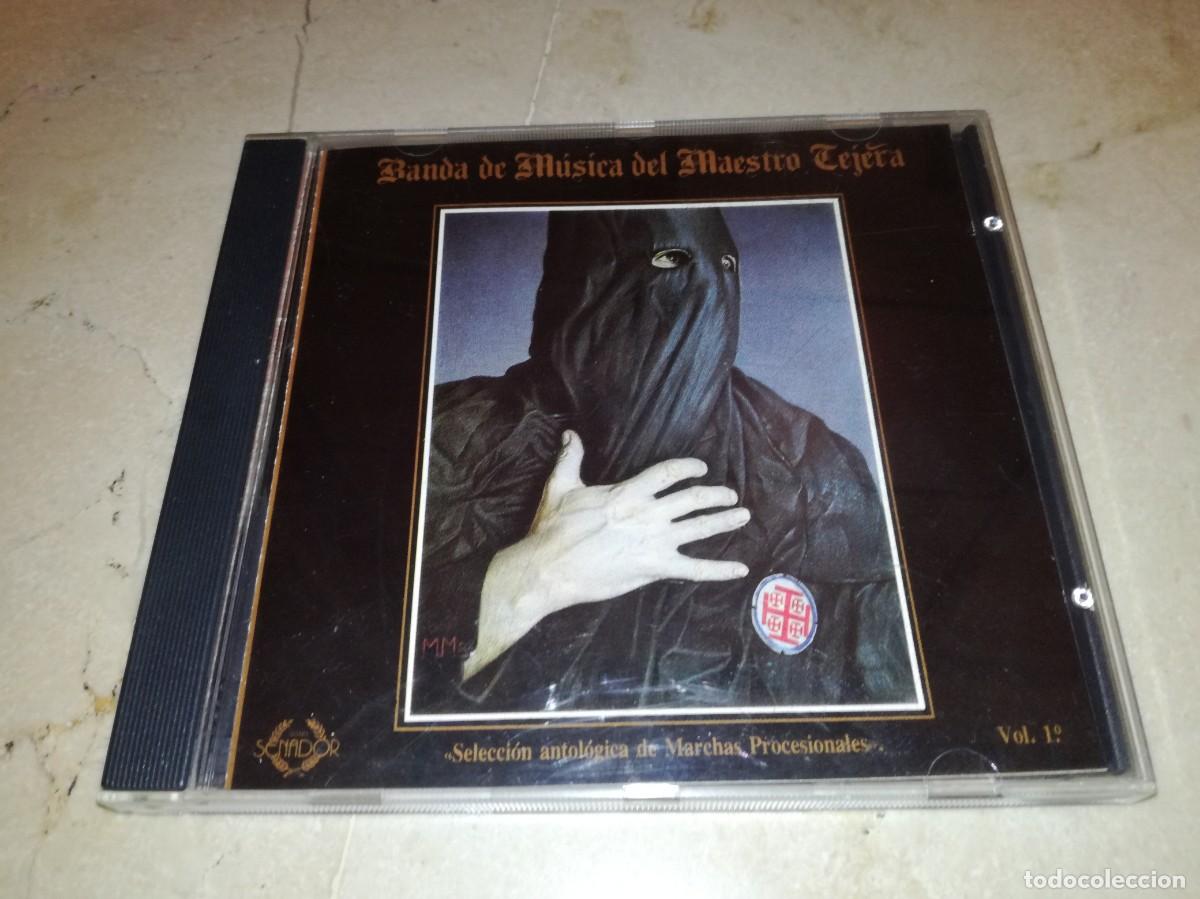 CDs de m&uacute;sica: BANDA DE MUSICA DEL MAESTRO TEJERA-SELECCION ANTOLOGICA DE MARCHAS PROCESIONALES-VOL. 1&ordm;-RARO