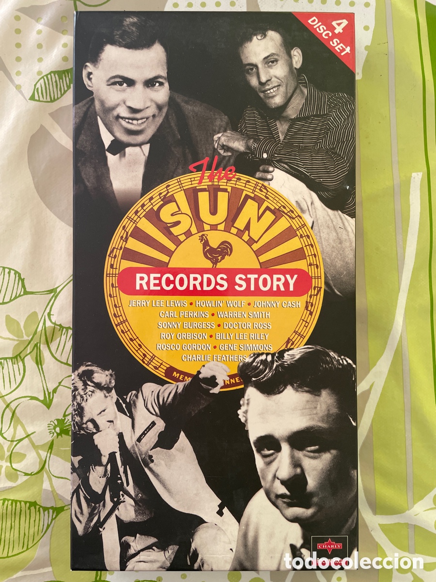 CDs de m&uacute;sica: 4 CDs The Sun Records Story (Charly, UK, 1995)