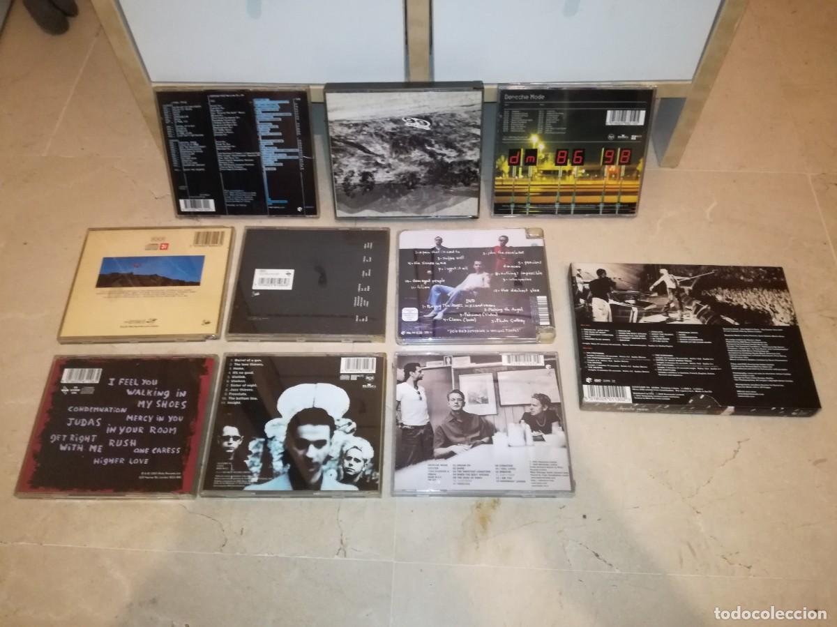 CDs de m&uacute;sica: LOTE DE 9 CDs + 1 DVD ORIGINALES DE DEPECHE MODE - Foto 2