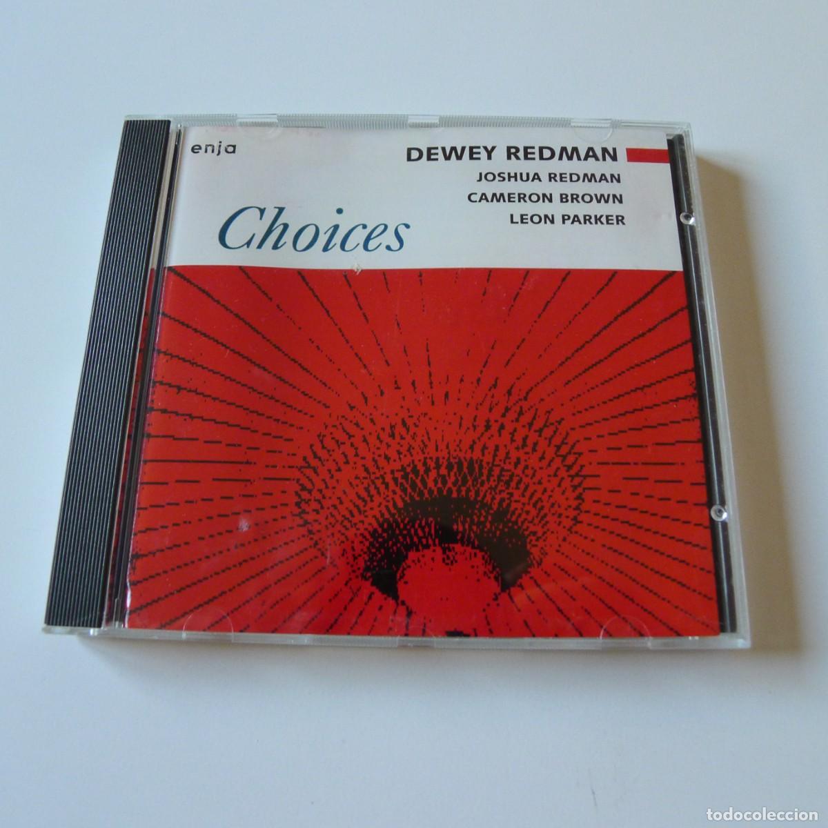 CDs de m&uacute;sica: Dewey Redman / Joshua Redman With Cameron Brown / Leon Parker &ndash; Choices CD