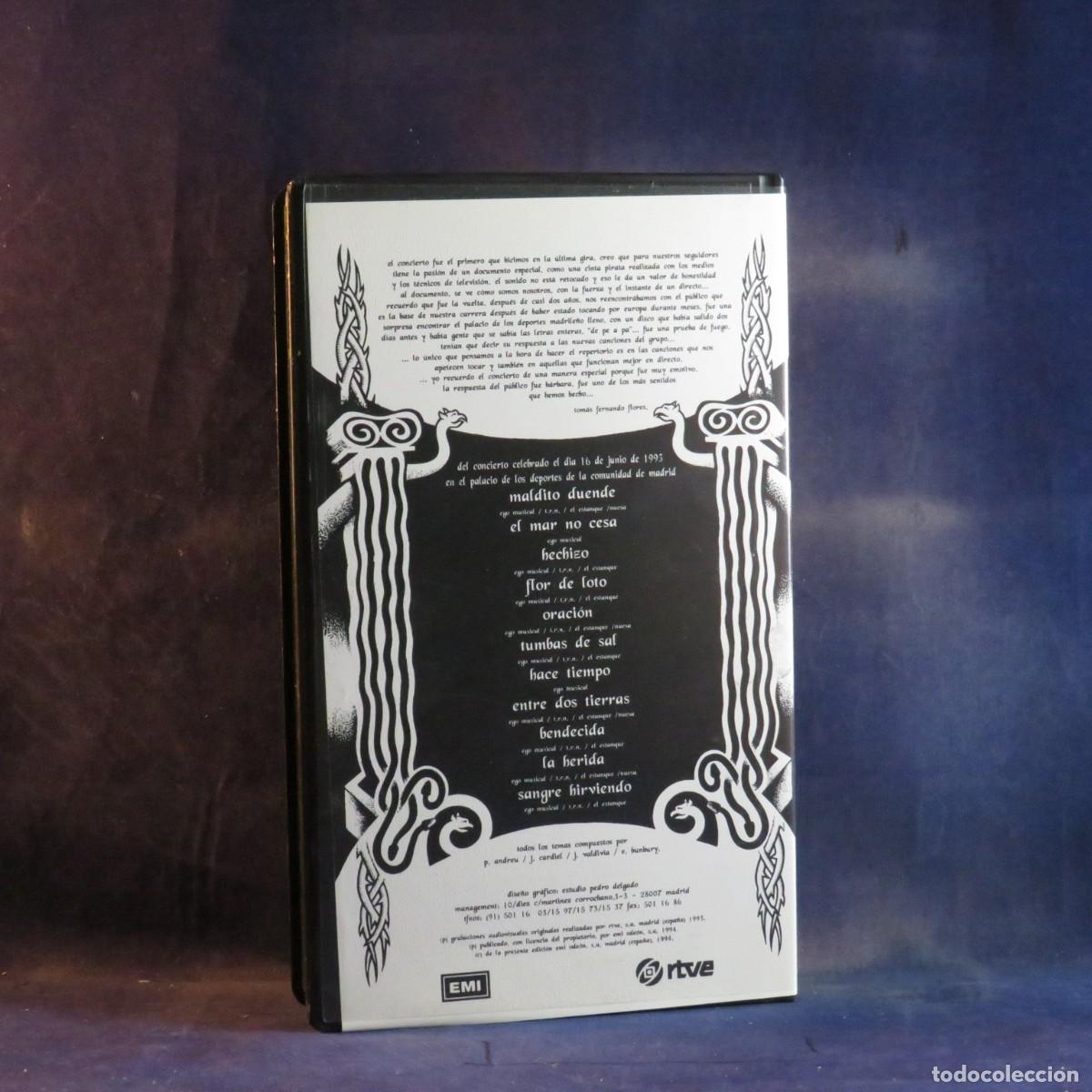 CDs de m&uacute;sica: H&Eacute;ROES DEL SILENCIO &ndash; EN DIRECTO (1994) - CD + VHS + LTD, NUM - Foto 5