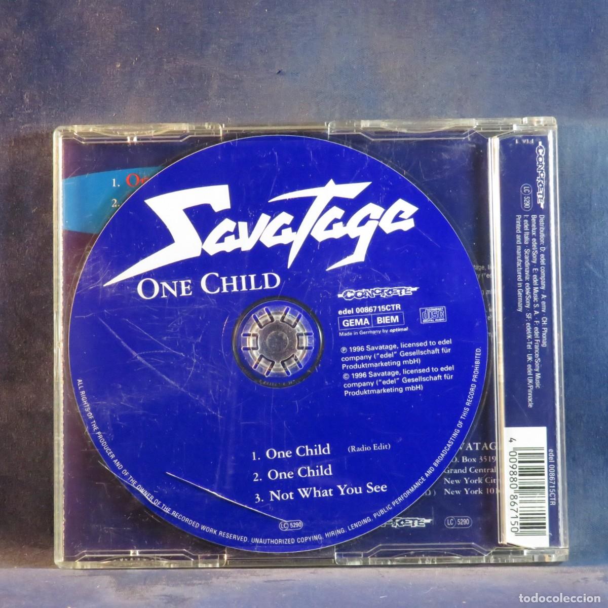 CDs de m&uacute;sica: SAVATAGE &ndash; ONE CHILD - CD - Foto 2