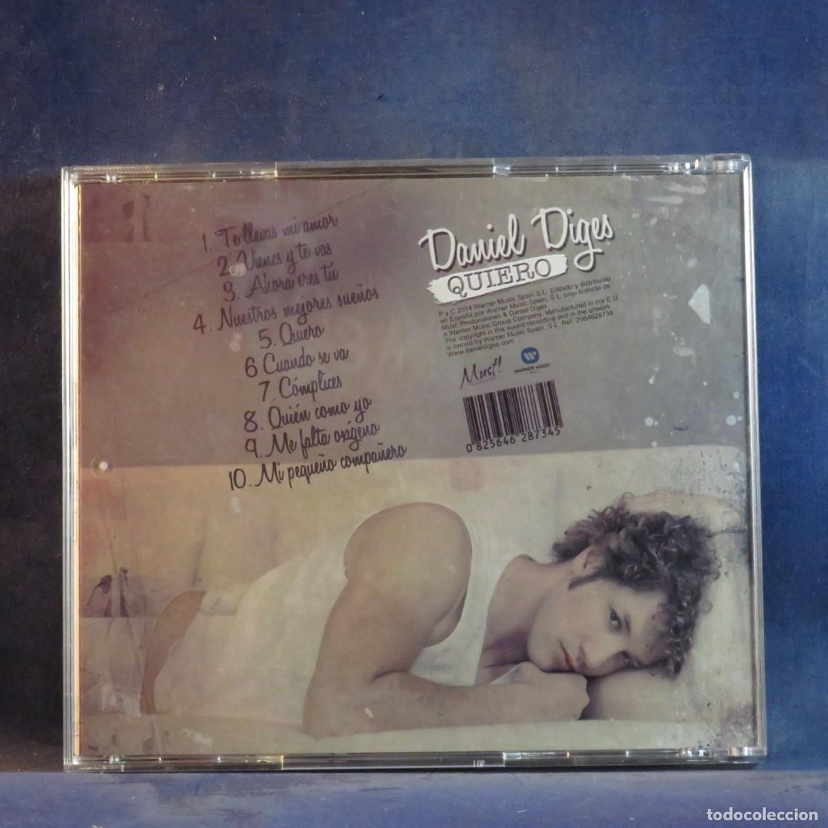 CDs de m&uacute;sica: DANIEL DIGES &ndash; QUIERO - CD - Foto 2