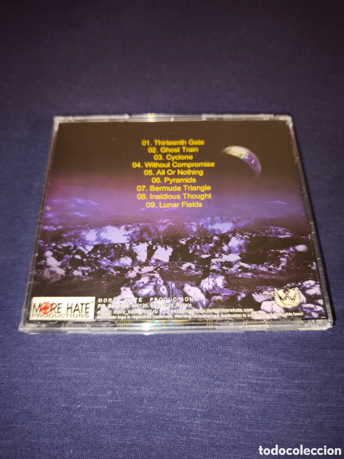 CDs de m&uacute;sica: Navalm Lunar Fields CD Death Metal - Foto 2