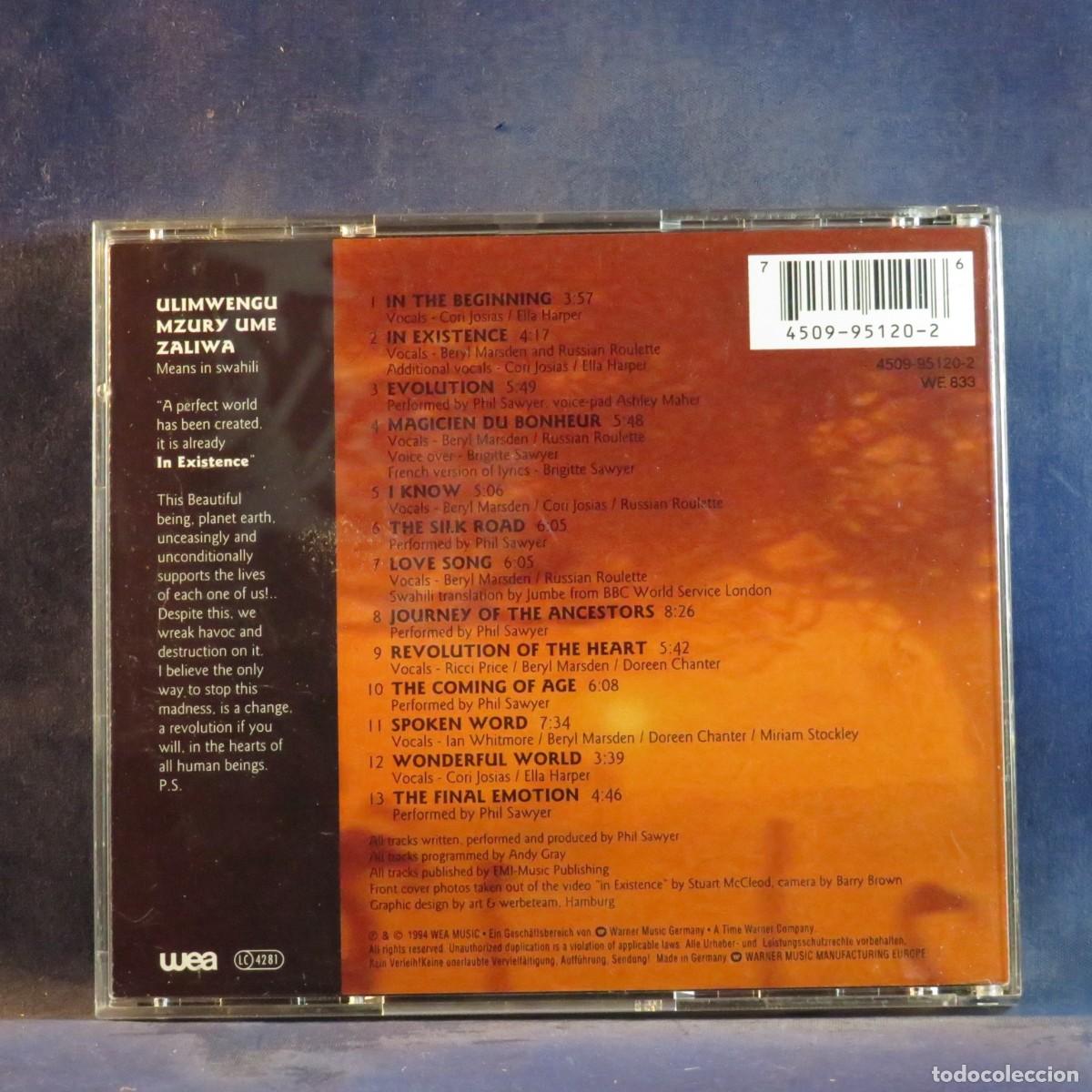 CDs de m&uacute;sica: BEAUTIFUL WORLD &ndash; IN EXISTENCE - CD - Foto 2