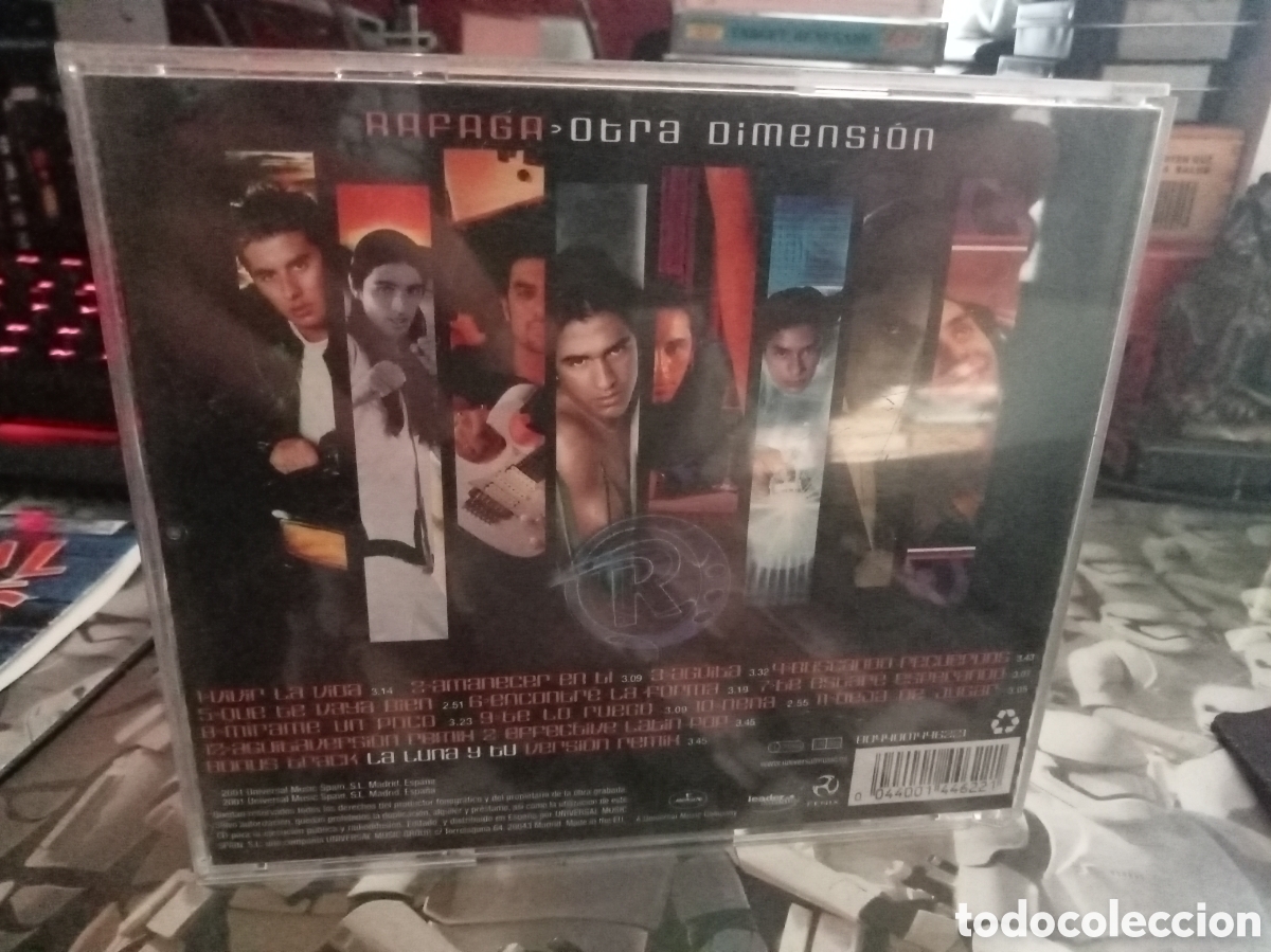 CDs de m&uacute;sica: R&aacute;faga otra dimensi&oacute;n - Foto 2