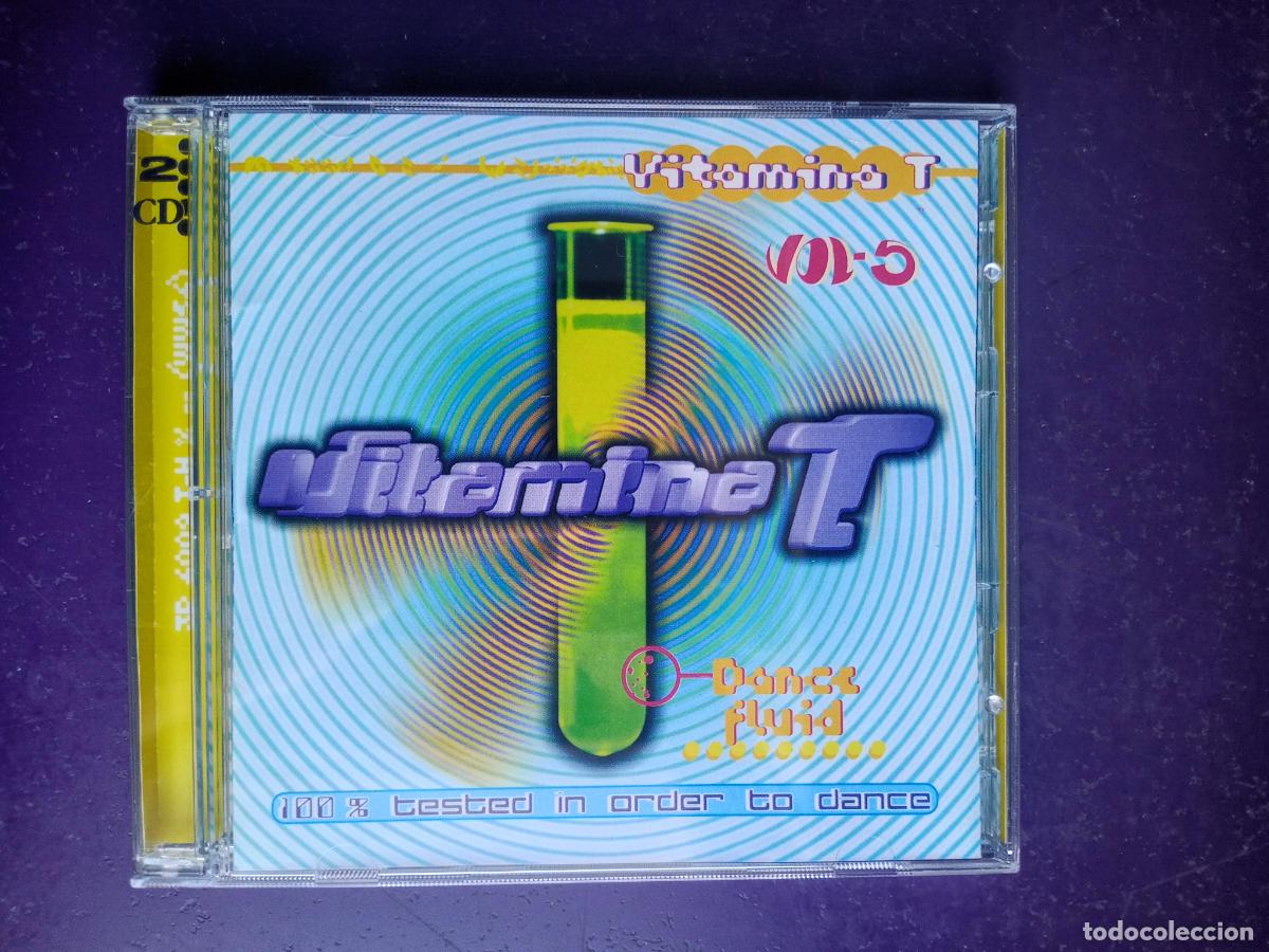 CDs de m&uacute;sica: Vitamina T Vol. 5 - DOBLE CD QUALITY 1997 - ELECTRONICA TECHNO TRANCE 90'S - 20 TEMAS