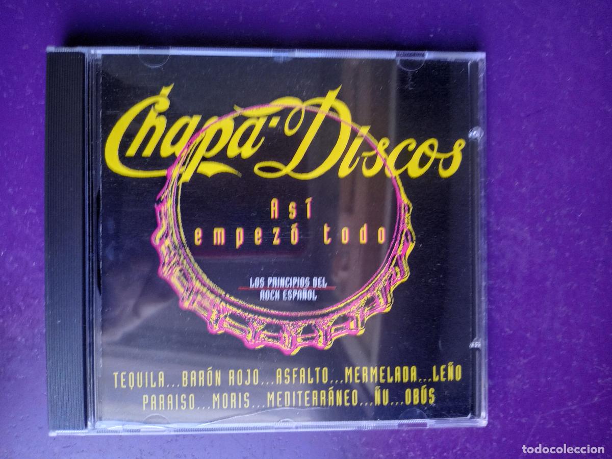 CDs de m&uacute;sica: Chapa Discos - As&iacute; Empez&oacute; Todo - CD 1997 - LE&Ntilde;O, OBUS, BARON ROJO, ASFALTO, MORIS, &Ntilde;U, ETC