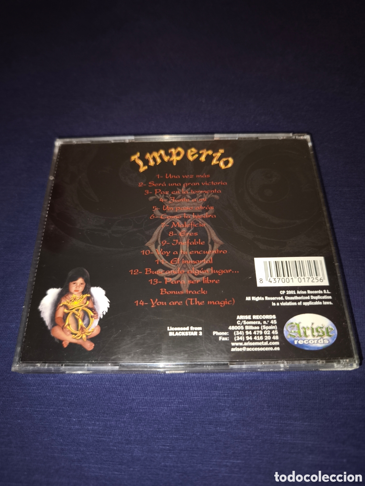 CDs de m&uacute;sica: Imperio Paz en la tormenta - Foto 2