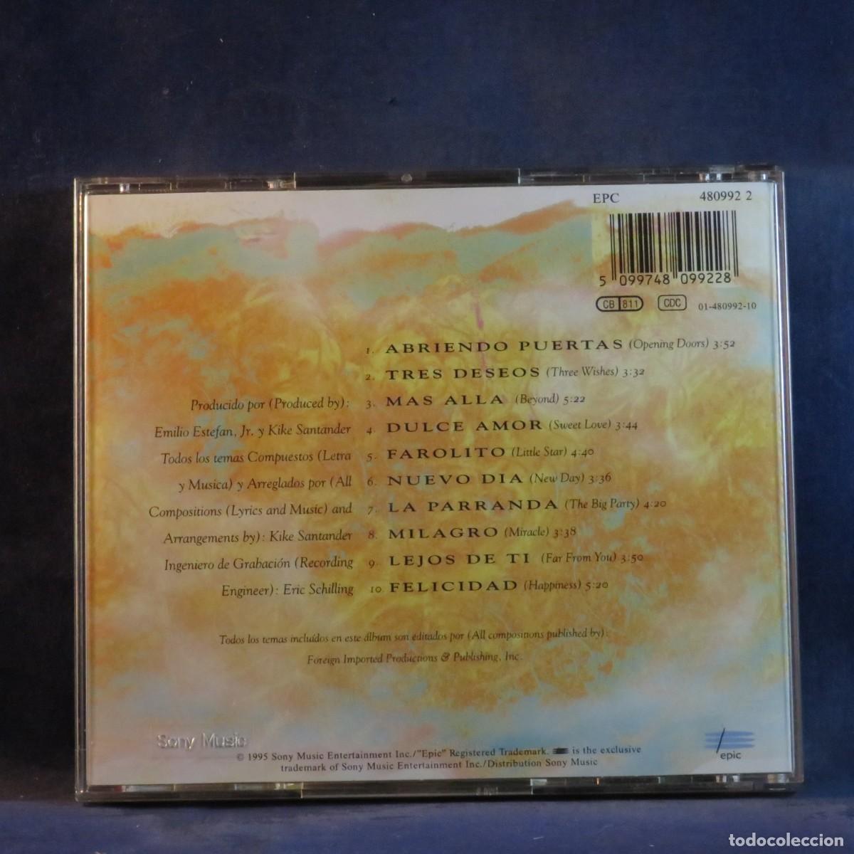 CDs de m&uacute;sica: GLORIA ESTEFAN &ndash; ABRIENDO PUERTAS - CD - Foto 2
