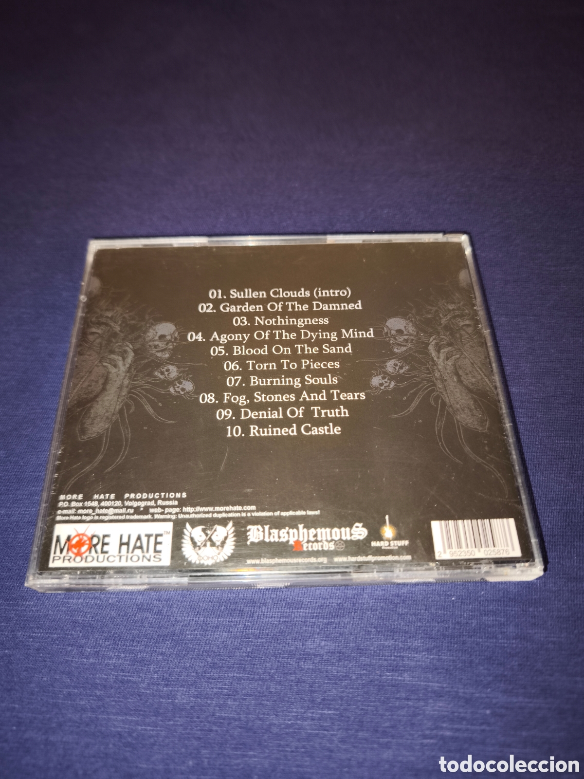 CDs de m&uacute;sica: Navalm Nothingness CD Death Metal - Foto 2