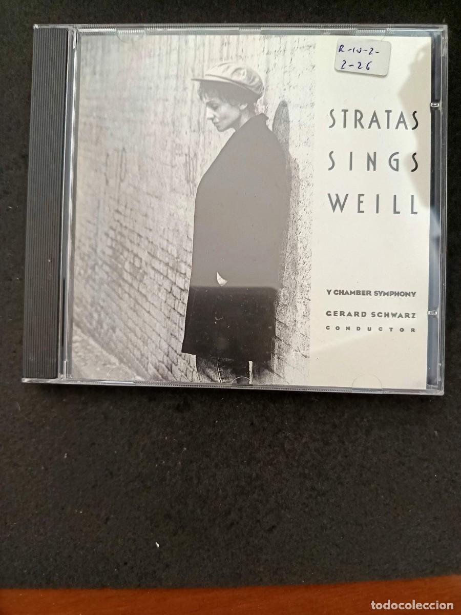 CDs de m&uacute;sica: STRATAS SINGS WEILL. DIR: GERARD SCHWARZ. CHAMBER SYMPHONY (CD, NO LP)