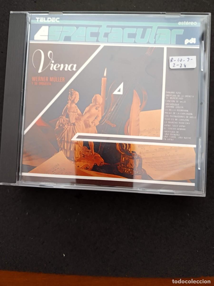 CDs de m&uacute;sica: VIENA ESPECTACULAR. WERNER M&Uuml;LLER Y SU ORQUESTA (CD, NO LP)