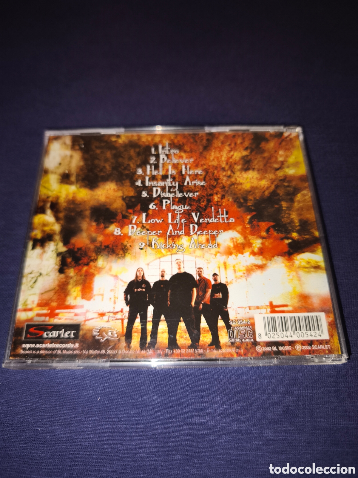 CDs de m&uacute;sica: Hatesphere Bloodred Hatred - Foto 2