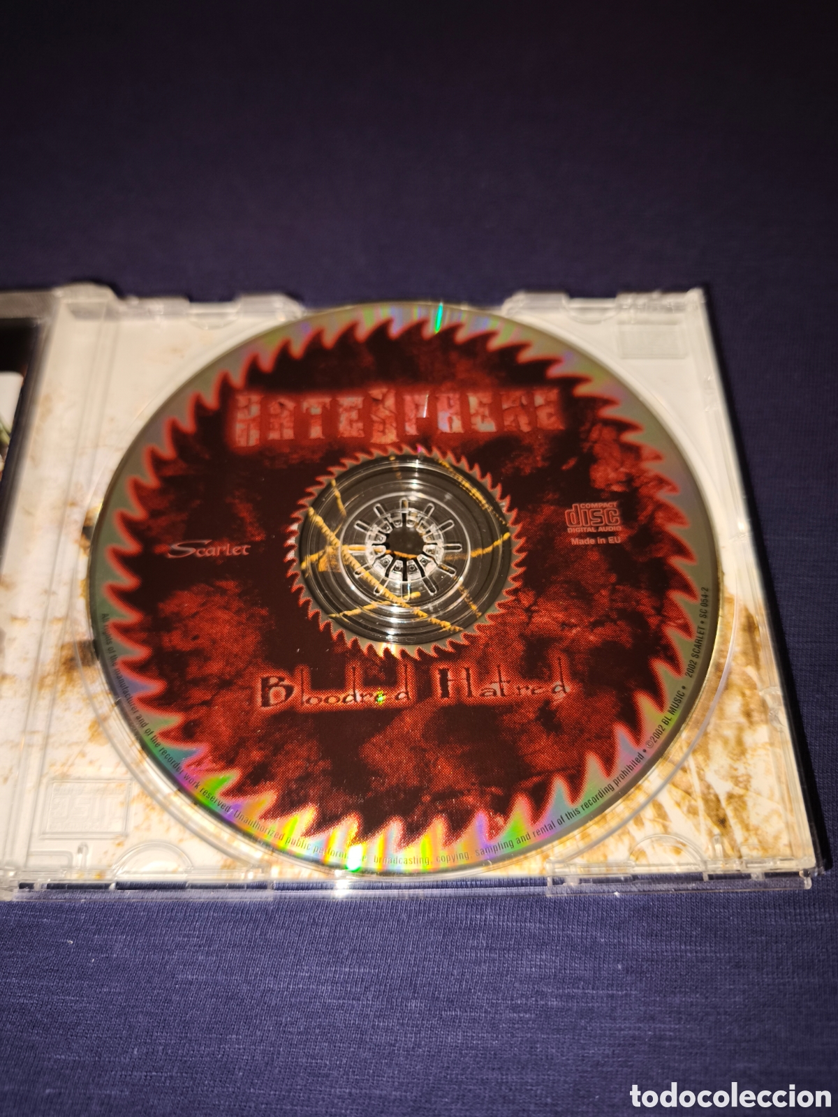 CDs de m&uacute;sica: Hatesphere Bloodred Hatred - Foto 3