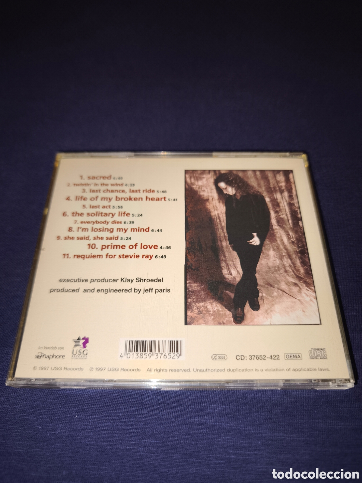 CDs de m&uacute;sica: Jeff Paris Smack CD Rock - Foto 2
