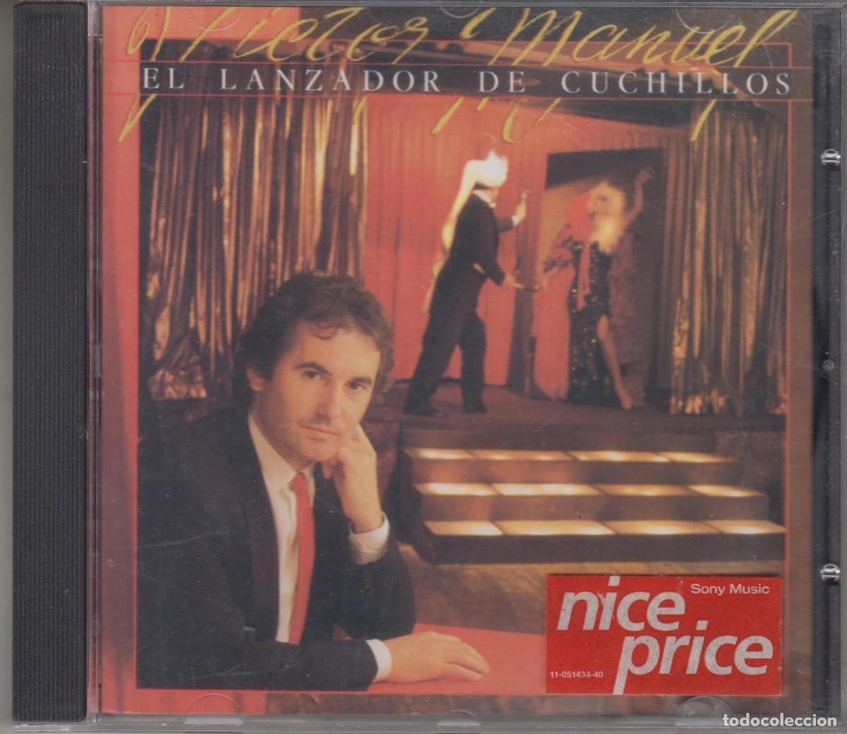 CDs de m&uacute;sica: V&iacute;ctor Manuel cd El lanzador de cuchillos 1992