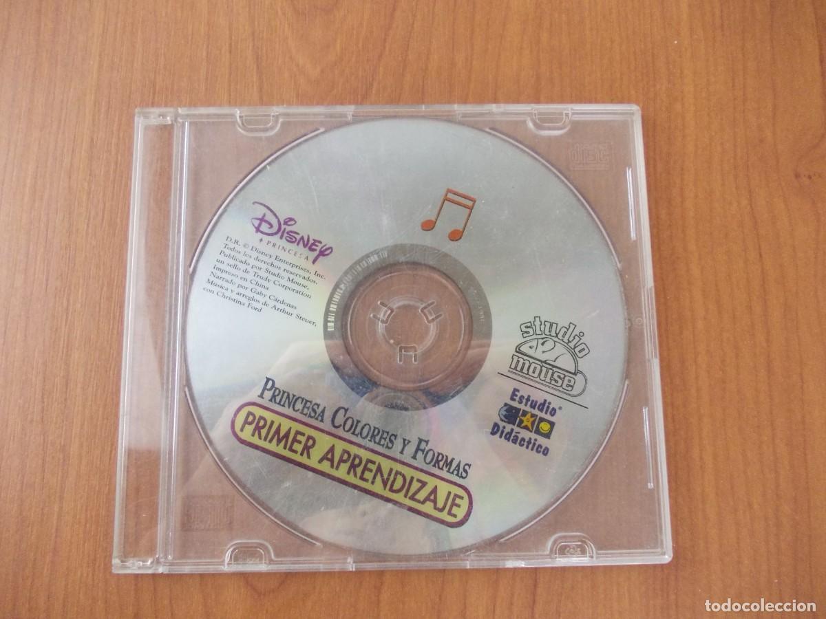 Musik-CDs: CD musica Disney Princesa Colores y Formas Primer Aprendizaje Infantil Did&aacute;ctico Studio Mouse