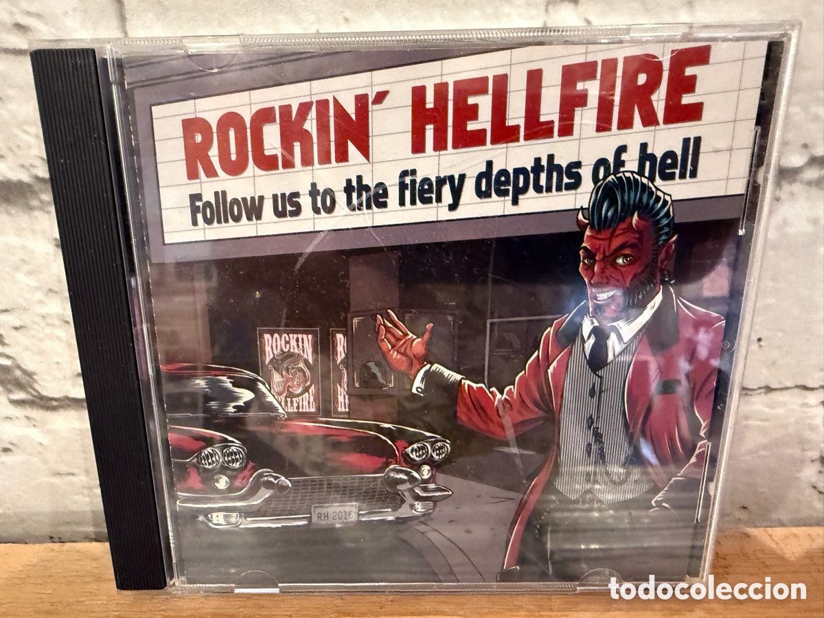 CD de M&uacute;sica: Rockin' Hellfire &lrm;&ndash; Follow Us To The Fiery Depths Of Hell. Cd . Rockabilly