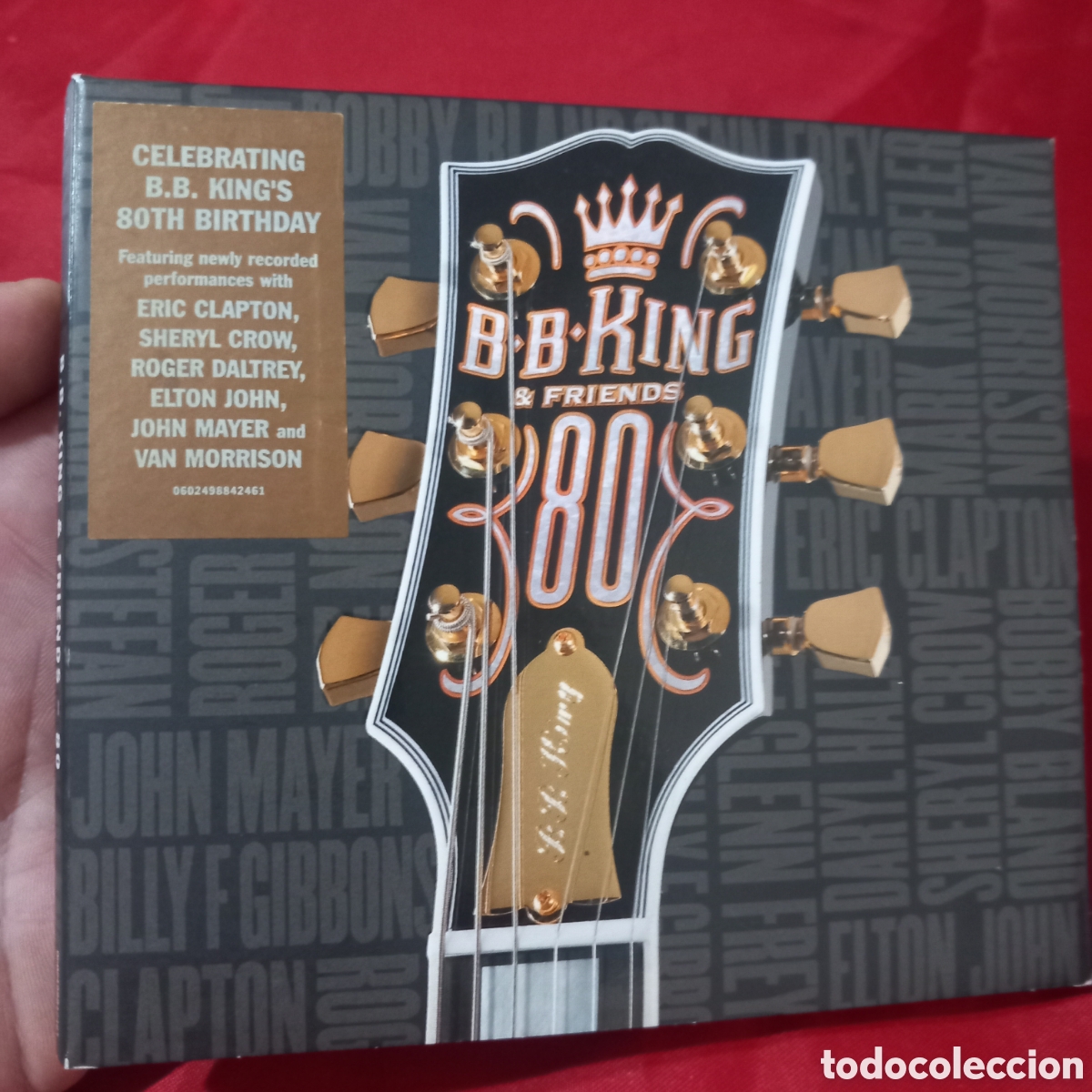CDs de m&uacute;sica: CD B.B.KING 80 BIRTHDAY with FRIENDS/ERIC CLAPTON +SHERYL CROW+ROGER DALTREY+VAN MORRISON+JOHN MAYAL