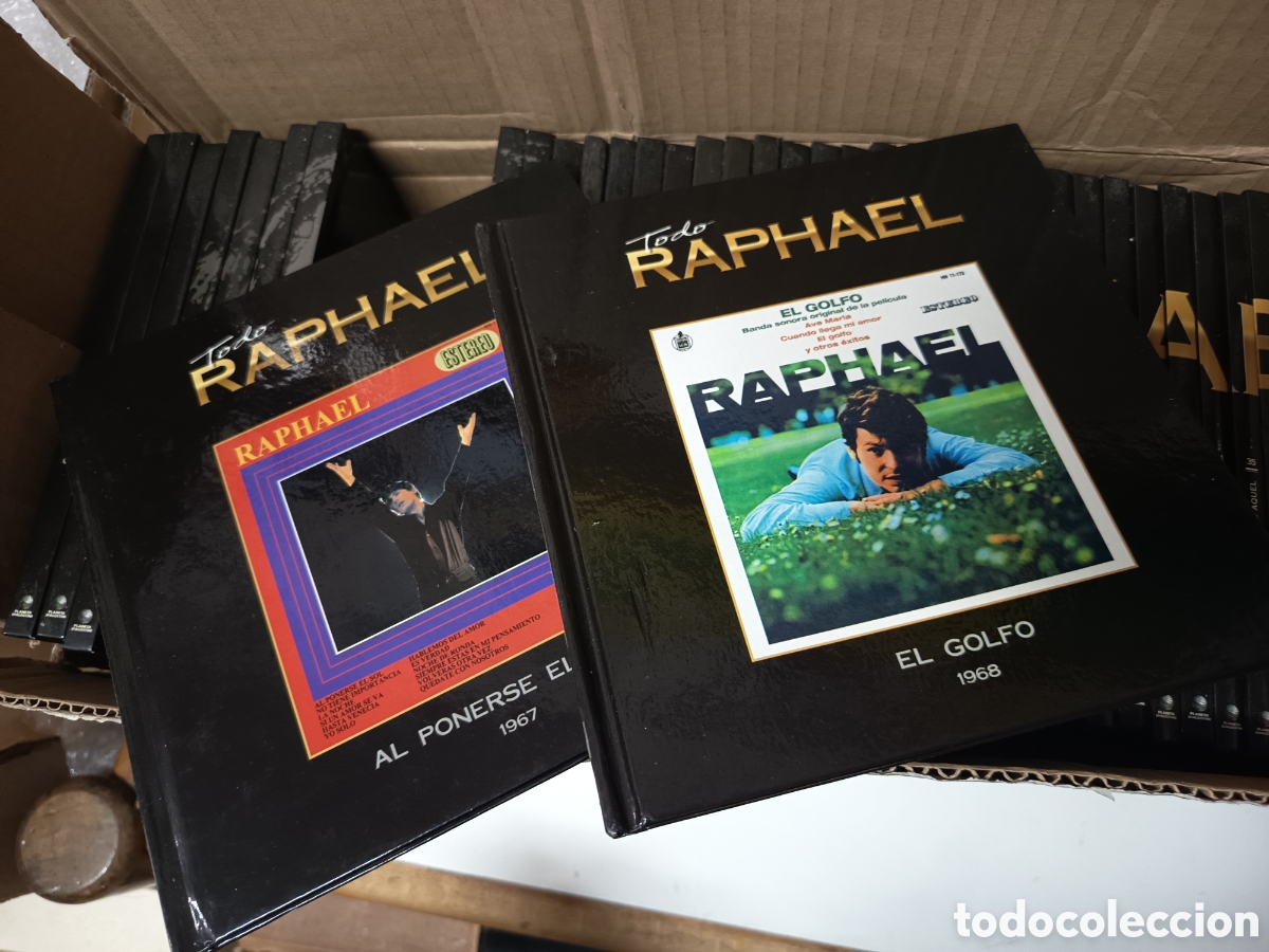 CDs de m&uacute;sica: Enciclopedia tomos 45 libros y CD TODO Raphael - Foto 3