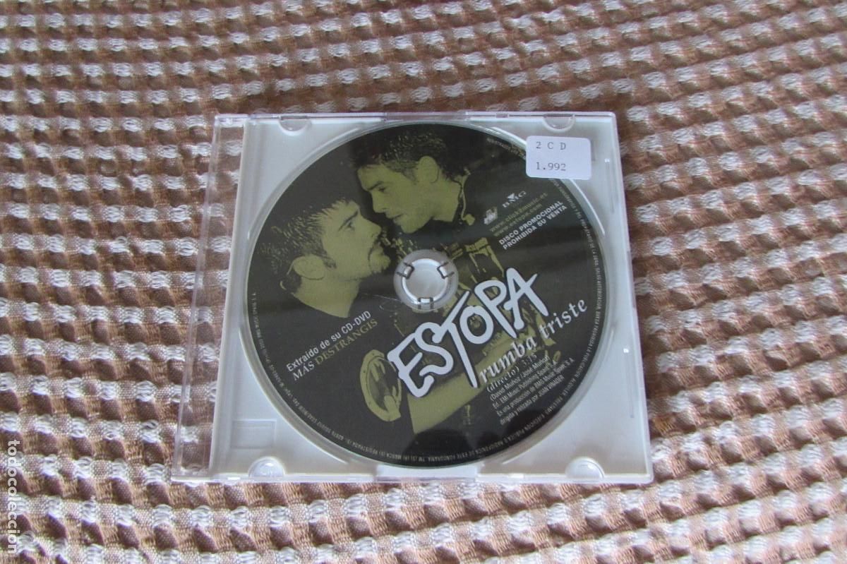 CDs de m&uacute;sica: ESTOPA - RUMBA TRISTE CD SINGLE