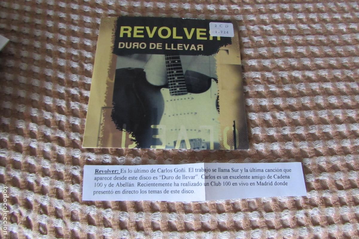 CDs de Musique: REVOLVER - DURO DE LLEVAR CD SINGLE CADENA 100