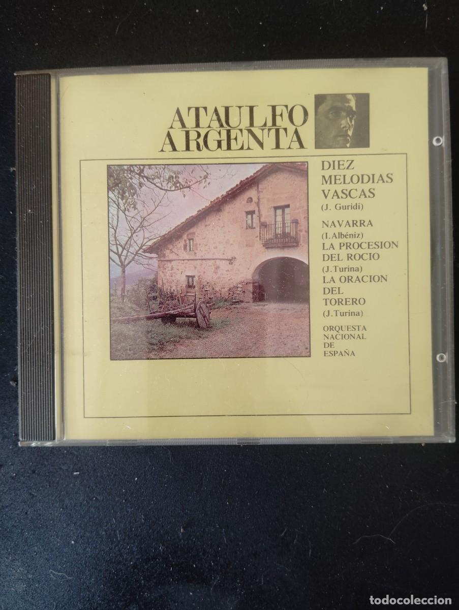 CDs de m&uacute;sica: ATAULFO ARGENTA. 10 MELOD&Iacute;AS VASCAS