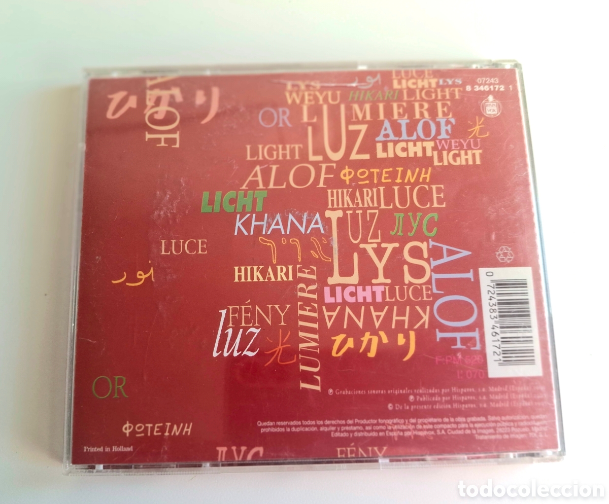 CDs de m&uacute;sica: CD LUZ CASAL, COMO LA FLOR PROMETIDA - Foto 2
