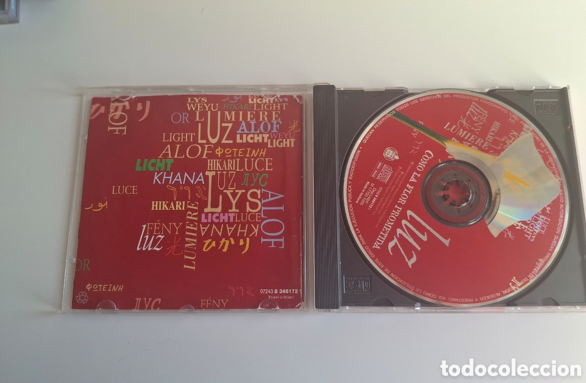 CDs de m&uacute;sica: CD LUZ CASAL, COMO LA FLOR PROMETIDA - Foto 3