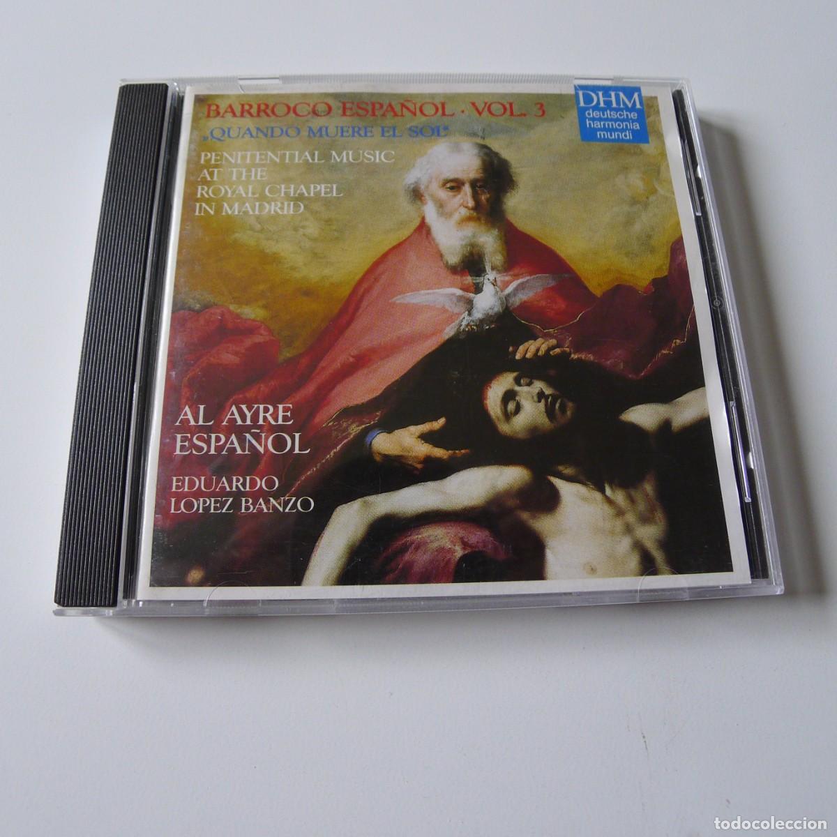 CDs de m&uacute;sica: Al Ayre Espa&ntilde;ol &ndash; Barroco Espa&ntilde;ol Vol 3 - Quando Muere El Sol /Al Ayre Espa&ntilde;ol CD