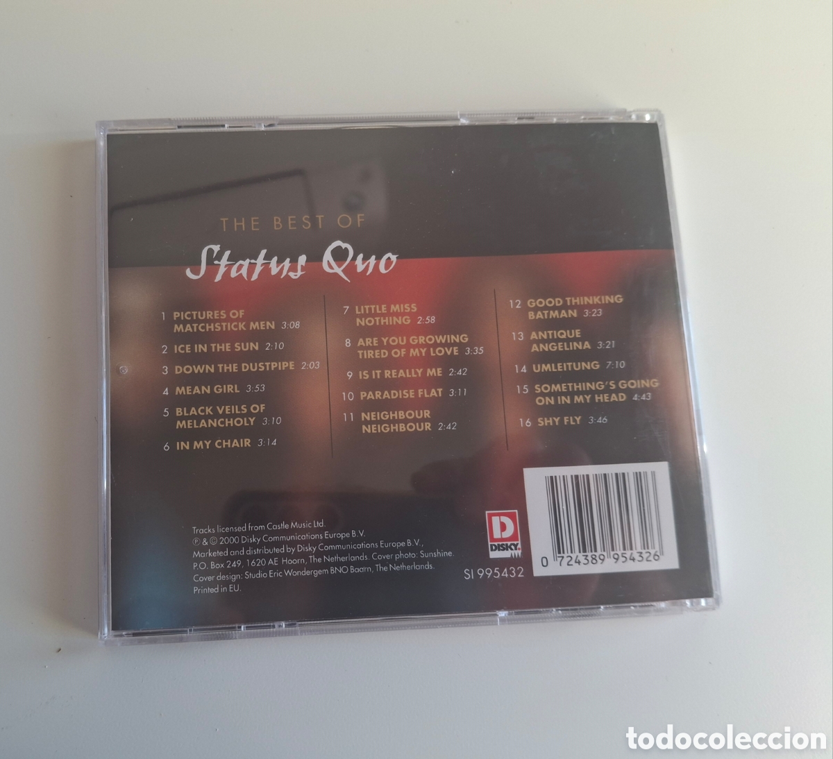 CDs de m&uacute;sica: CD DE STATUS QUO, THE BEST OF - Foto 2