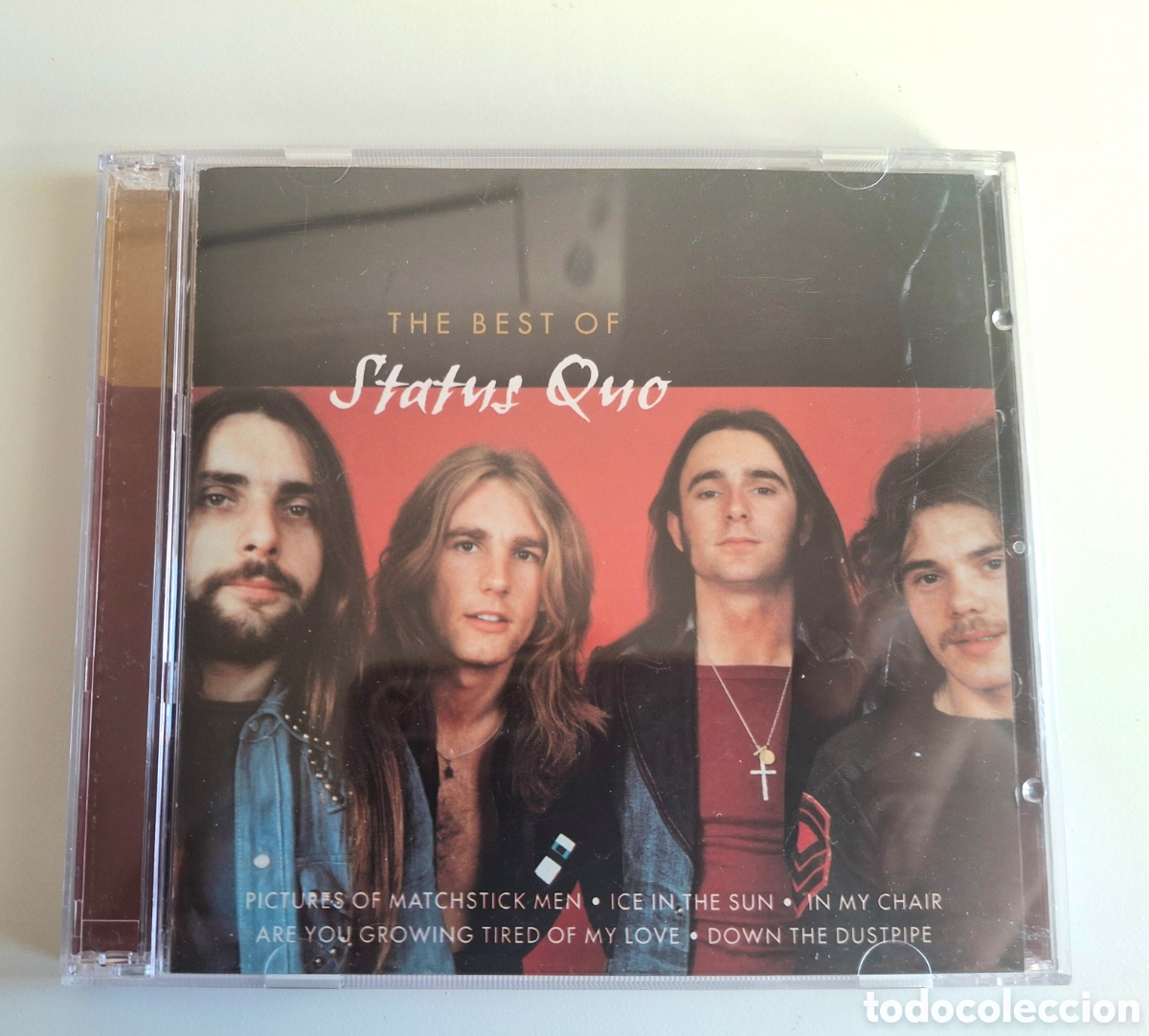 CDs de m&uacute;sica: CD DE STATUS QUO, THE BEST OF - Foto 1