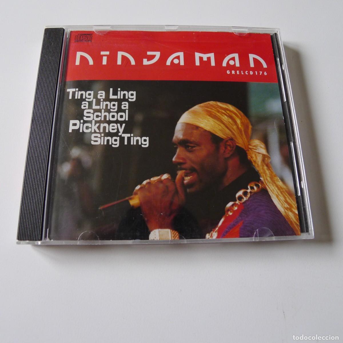 CDs de m&uacute;sica: Ninjaman &ndash; Ting A Ling A Ling A School Pickney Sing Ting CD edicion UK